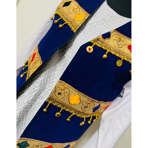 Chaleco Afgano Casual sin Mangas para Hombre, Cuello en V, con Bolsillos Bordados, Tejido Transpirable y Suave, Nuevo Diseño, Oferta para Bodas de Invierno - Product Image 2