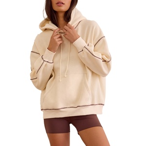 Premium stripes <b>stich</b> unisex <b>Hoodie</b> With Comfortable Fit and Custom logo custom made features perfect for stylish everyday Wear - Product Image 1