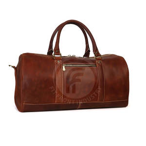 Sacs de sport en cuir OEM de haute qualité dernier style léger et durable avec fermeture à glissière prix raisonnable - Product Image 2