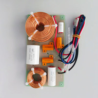 Bevenbi Crossover HiFi Audio passif 2 voies pour haut-parleur 10 pouces 12 pouces 15 pouces avec condensateurs audiophiles Inductance à noyau d'air haut de gamme
