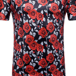 เสื้อยืดแขนสั้นผู้ชายผ้าฝ้ายทอ 100% น้ำหนัก 220 กรัม พิมพ์ลายแบบซับลิเมชั่น ราคาถูก ขายส่ง สีตามสั่ง กันยับ แห้งเร็ว - Product Image 6