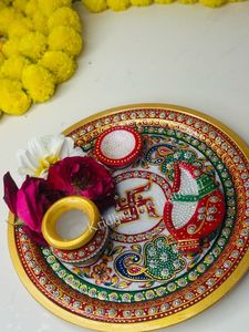 Placa de buque de guerra de mármol de diseño único, artesanía de piedra decorativa para el hogar pintada para decoración de templo religioso, el mejor precio, alta calidad - Product Image 6