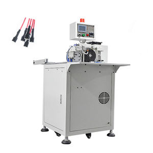 Máquina semiautomática de inserción de tubos retráctiles H210, corte por calefacción, tubo para hornear, Terminal de alambre, equipo de prensado, pelado - Product Image 5