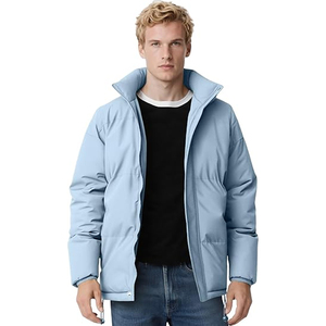 Proveedor OEM personalizado Puffer chaqueta hombres 2025 moda Cálido impermeable ligero aislamiento invierno prendas de vestir exteriores a granel al por mayor - Product Image 1