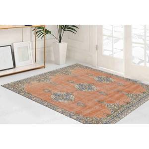 Tapis imprimé médaillon - Tropical, Décoration antique, Turc, Décoratif, Antidérapant, Tapis fin non tissé - Product Image 2