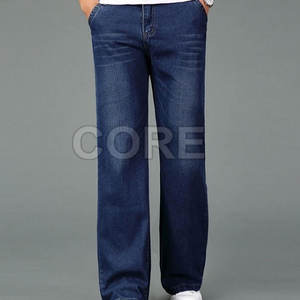 กางเกงยีนส์ขาบานของผู้ชายกางเกงซักได้ไซส์2025ลำลองดีไซน์ตามสั่ง - Product Image 5