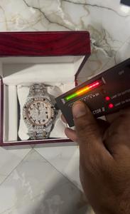 Reloj de Cuarzo de Lujo Personalizado de Alta Calidad para Mujer, con Esfera Redonda de Acero Inoxidable, Cristal y Correa, Grosor de Caja de 5 mm - Product Image 3