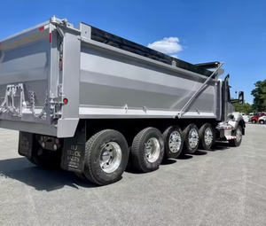 El mejor!! Precio al por mayor: Camión volquete Kenworth T880 de cinco ejes usado 2021 - Paccar 485HP 8L Manual 22' con volquete, envío mundial - Product Image 2