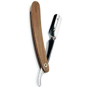 Navaja de barbero con cuchillas de acero inoxidable para depilación y afeitado - Product Image 1