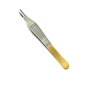 Logotipo personalizado 100% de alta calidad de acero inoxidable Manual de disección fórceps vendaje quirúrgico pulgar tejido herramienta hecha de Metal duradero - Product Image 6