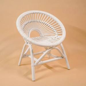 Chaises d'enfant en rotin de haute qualité, prix fabricant, chaise haute pour bébé, articles essentiels pour enfant - Product Image 1