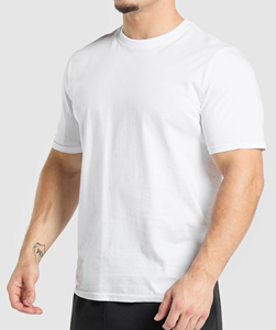T-shirt de sport respirant à manches courtes pour hommes grande taille de haute qualité pour les séances d'entraînement estivales, design vierge pour garçons - Product Image 3