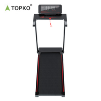 Tapis roulant de marche intelligent TOPKO de haute qualité avec écran LED, appareil de fitness cardiovasculaire pour la maison