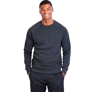 Sudadera de cuello redondo de lana de felpa suave para hombre, suéter Atlético cálido, ropa informal, capas de invierno y sudaderas con capucha para exteriores - Product Image 2