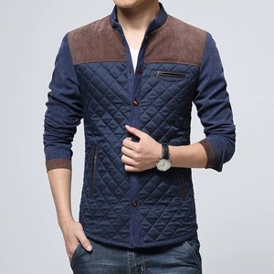 Men's Flight Bomber Jacket Windproof Warm for Winter Windproof <b>Padded</b> Thin Authentic Bomber jacket - Product Image 2