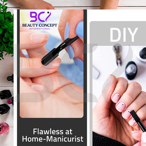 Empujador de cutículas de uñas de Color negro de acero inoxidable de buena venta, ligero y duradero, removedor de cutículas, empujador de uñas - Product Image 6