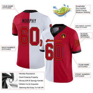 Uniforme de Fútbol Americano Personalizado de Primera Calidad, Secado Rápido, Impresión Digital, Ropa Deportiva para Equipos, Clubes, Escuelas, Atletas Profesionales, Protección UV - Product Image 2