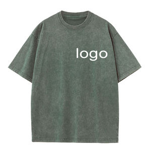 T-shirt court anti-boulochage pour hommes personnalisé coton respirant nouveau Design grande taille hommes t-shirts en gros style décontracté - Product Image 5