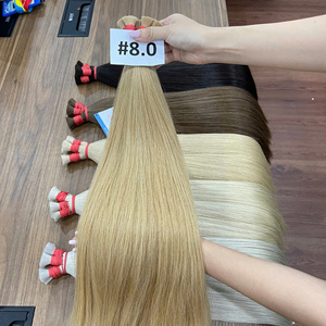 Tendance chaude couleur cheveux raides 100% cheveux vietnamiens prix de gros de cheveux de haute qualité - Product Image 4