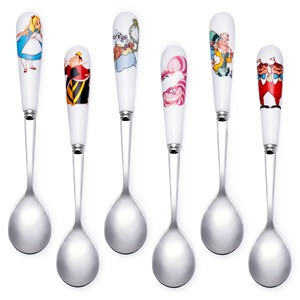 Cuillère de mariage en métal Cuillère d'amour en acier inoxydable argenté Prix entier Nouveau design Cuillère de dîner de mariage de meilleure qualité et cuisine d'utilisation - Product Image 1