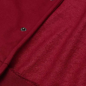 Custom High Quality Men's College Baseball Jacket with <b>Stand</b> Collar Front Embroidery Logo-Varsity Letterman OEM Jacket - Product Image 5