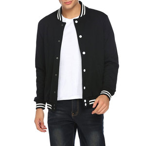 Veste universitaire en laine 2025 avec patchs personnalisés Nouveau design Col à capuche Style formel Veste universitaire de couleur personnalisée en gros - Product Image 5