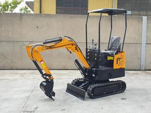 Livraison gratuite HT12 Mini-excavatrice compacte diesel de 1,1 tonne |   12 HP Diesel |   Profondeur de creusement de 1,65 m |   Seau de 0,025 m³ |   Largeur de travail de 1 m - Product Image 1