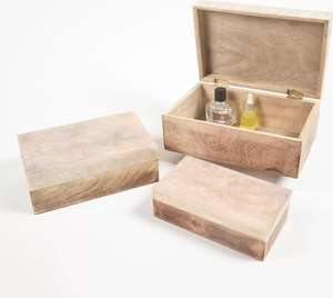 Boîtes à bijoux en résine peintes à la main, écologiques, artisanales, couleur personnalisée pour les cadeaux de bijoutiers, décoration de la maison, mariage - Product Image 2