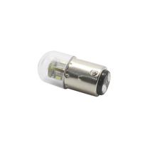 Bombilla LED BA15D para Máquina de Coser, 110V 220V 230V T16 1.2W, Luz Blanca, Repuesto para Lámpara de Señalización de Electrodomésticos Singer Brother