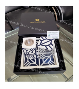 Ramadan Eid nouveauté cadeaux ensembles mariage noël encens Bakhoor plateau boîte brûleur bois acrylique matériel fabriqué usine - Product Image 6