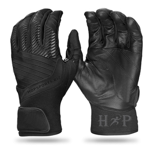 Gants de frappeur de baseball personnalisés légers de haute qualité Pro pour jeunes Gants de frappeur de baseball en cuir de qualité Fabricant de gants de frappeur de baseball - Product Image 2