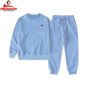 Venta al por mayor de peso pesado de algodón liso para hombre chándal personalizado gimnasio Jogger conjunto de dos piezas - Product Image 2