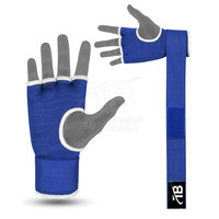 Bandages de boxe en coton de haute qualité, élastiques, confortables, avec logo personnalisé, support de poignet, entraînement en salle de sport, emballage personnalisé