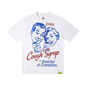 Diseño personalizado Logo de moda de manga corta 100% algodón de alta calidad de gran tamaño Drop Shoulder Vintage camiseta - Product Image 5