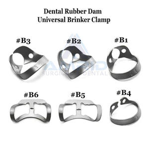 Kit de Pinzas para Dique de Goma, Instrumentos Dentales de Acero Inoxidable, Fuente de Alimentación Manual de amrid surgical - Product Image 6