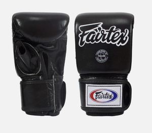 Fairtex deri eğitim Sparring eldiven TGO3 açık başparmak tasarım için Kick boks & Muay Thai MMA eğitim - Product Image 6