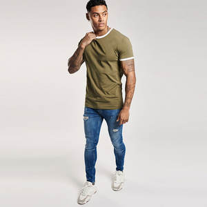 Ow Price-camisetas de punto enjuagadas para hombre, camisetas informales de verano - Product Image 3