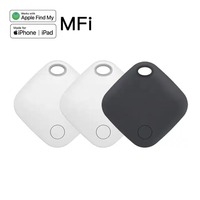 QC PT04 Airtag MFi Certified Find My Smart Air Tags Key Finder Localizador Cartera Equipaje Seguimiento de mascotas Mini GPS Tracker para Apple