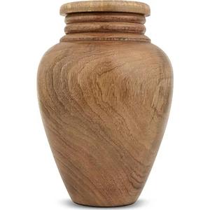 Urnes funéraires en bois de vente chaude avec design fait à la main Urnes en métal à usage multiple décoratives pour la maison de l'exportateur indien - Product Image 2