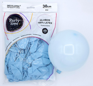 Nouveauté Ballons Décoratifs R12-130CM 50 Unités en Plastique Métallisé pour la Rentrée Scolaire, Anniversaires, Mariages - Vente en Gros Espagne - Product Image 1