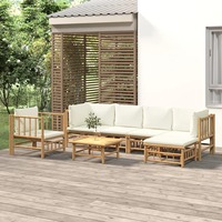 Canapé en bambou massif naturel Ameublement de maison Canapés de salon de fauteuil faits à la main de qualité supérieure du Vietnam