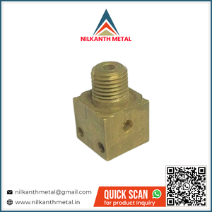 Accessoires Pièces détachées personnalisées Pièces de manomètre en laiton pour usage industriel - Product Image 2