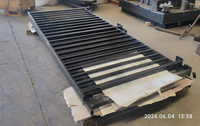 Balustrade en acier thermolaqué pour extérieur, garde-corps pour escalier