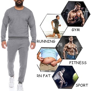 2023 Logo personnalisé imprimé XL taille coton polaire Gym sport survêtement à capuche survêtement ensemble cou Streetwear hommes entraînement hiver - Product Image 6