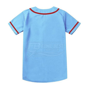 Couleurs personnalisées, T-shirt de supporter de softball à séchage rapide, Nom et numéro personnalisés, Maillot de supporter de basketball personnalisé - Product Image 4