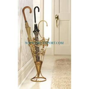 Haute qualité couleur marron en bois écologique grande taille maison parapluie support et support Standard nouveauté support décoratif - Product Image 4