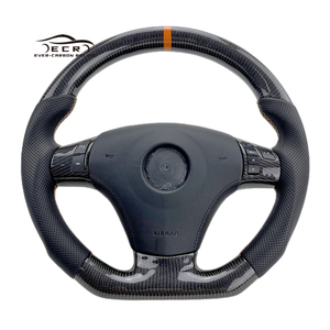 Ever Carbon Racing ECR privé volant en Fiber de carbone personnalisé remplacer la garniture de bouton pour volant Corvette C6 2006-2013 - Product Image 6