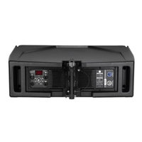 Système de sonorisation professionnel, enceinte active Line Array à double haut-parleur de 10 pouces, 2 voies, bi-amplifiée, double haut-parleur de graves de 10 pouces (haute puissance)