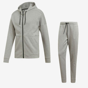 Vente flash : Ensemble de survêtement en molleton français 500 GSM pour homme, broderie personnalisée, vêtements de détente lourds, vêtements de sport - Product Image 1