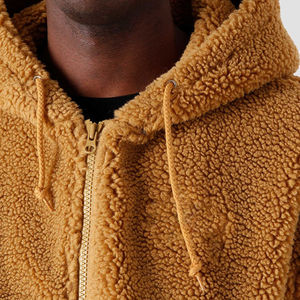 New Arrival Hot Selling Custom Design Heavyweight Embroidered Cotton Drawstrings Oversized Fleece Hoodie for Men - Product Image 6